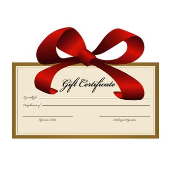 Gift Certificate Template Page Tattoo