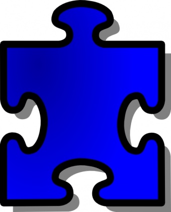 Download Blue Jigsaw Puzzle Piece clip art Vector Free