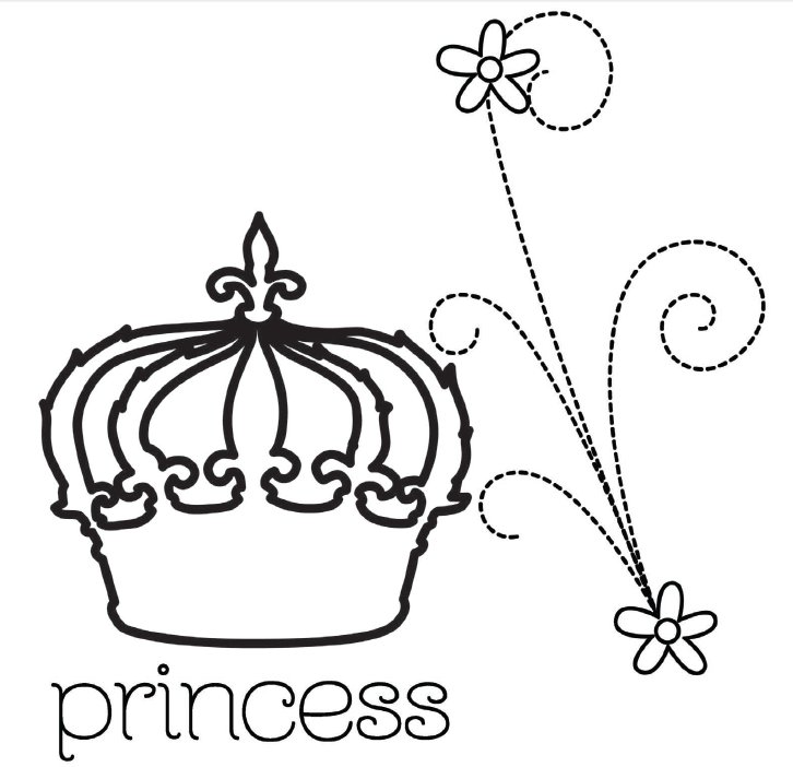 Princess Tiara Template - ClipArt Best