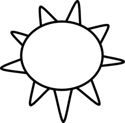 Sun Outline Clipart | i2Clipart - Royalty Free Public Domain Clipart