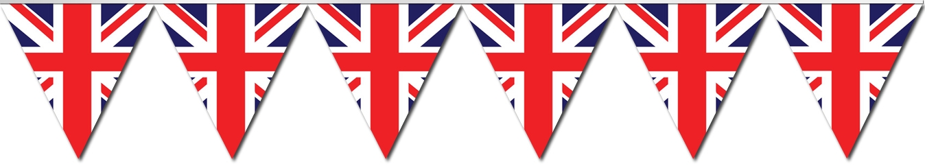 Union Jack Bunting Clipart