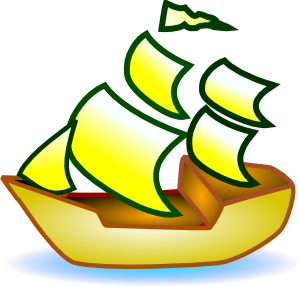 Clipart boats cartoons