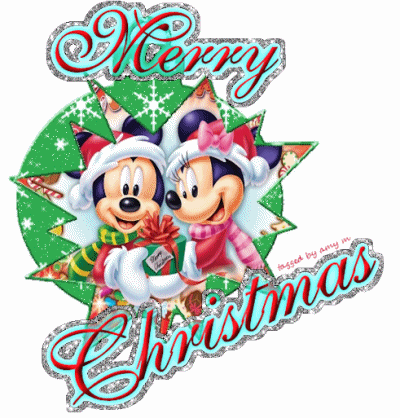 Merry Christmas Mickey Mouse Clipart
