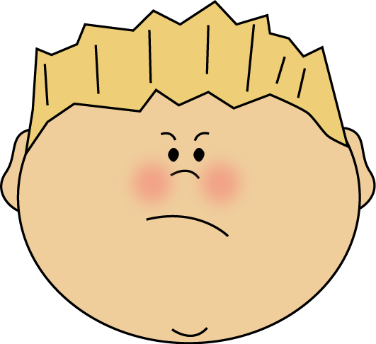 Angry Face Clipart