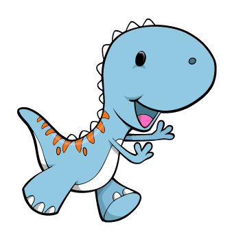 Cute Cartoon Dinosaur Pictures