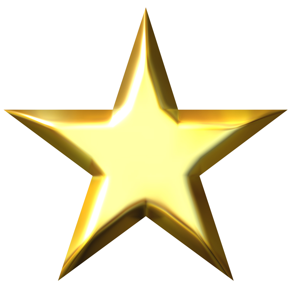 Gold stars clipart png