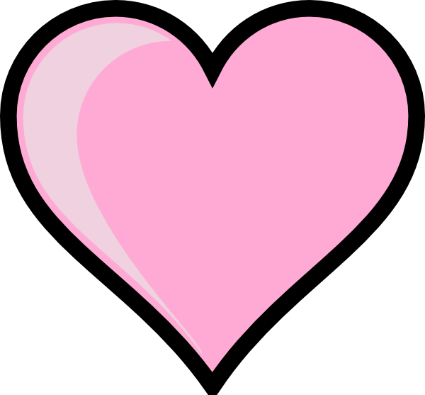 Pink Heart Clipart