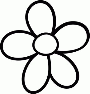 How To Draw A Simple Flower For Children - ClipArt Best