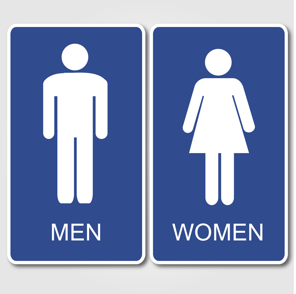 cosco ada restroom sign unisex 6. toilet sign. unisex bathroom ...