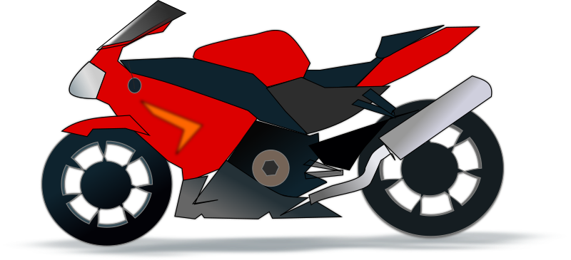 Motorcycle Man cartoon - Vergilis Clipart