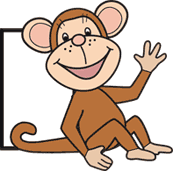 Monkey clipart for kids