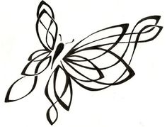 Simple, A butterfly and Drawings