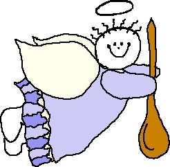 Angel Outline Clipart Graphic