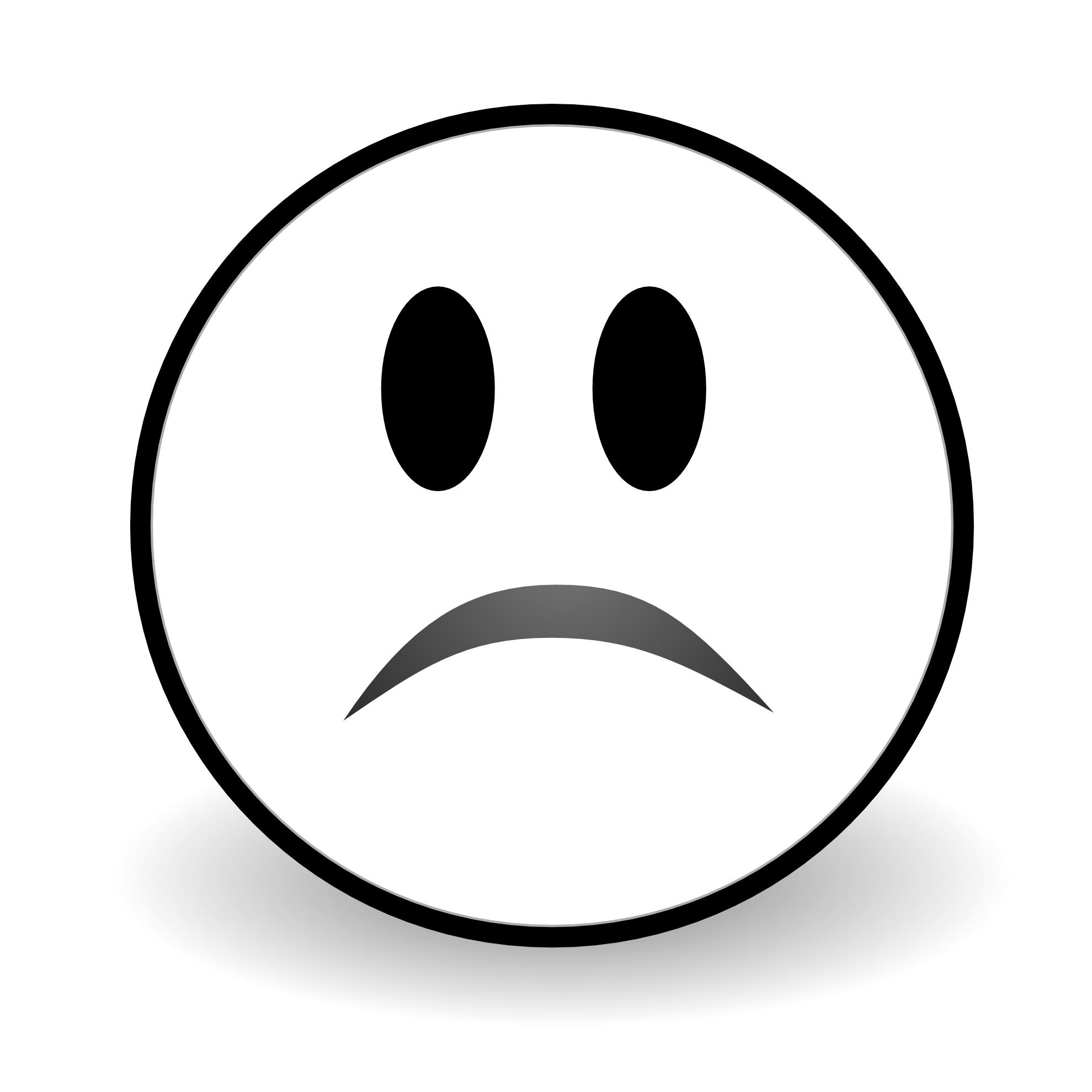 Clip Art Sad Faces