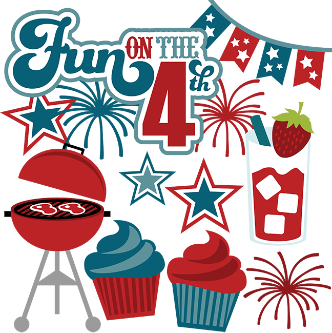 Fun On The 4th SVG scrapbook files 4th of july svg files july 4th ...