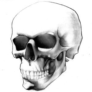 Easy Skull Drawings | Skull ...