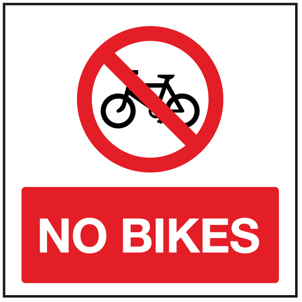 No Bikes Sign - ClipArt Best