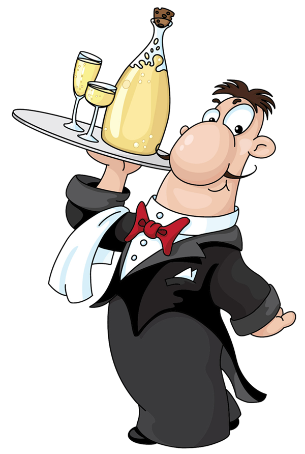 Free to Use & Public Domain Waiter Clip Art