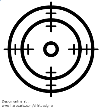 Download : Sniper Crosshair - Vector Graphic