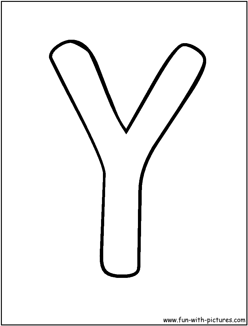 Y In Bubble Letters ClipArt Best