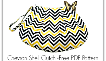 The Mara Clutch Purse - PDF Sewing Pattern