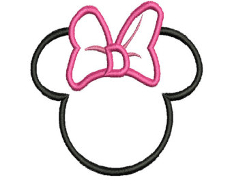 minnie mouse bows clip art