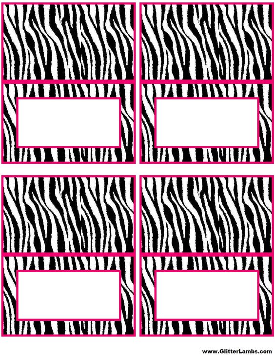 Zebra birthday, Zebra birthday parties and Cupcake toppers on ...