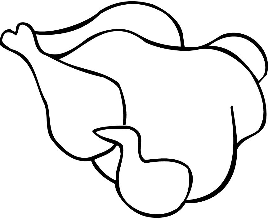 Chicken Outline - ClipArt Best