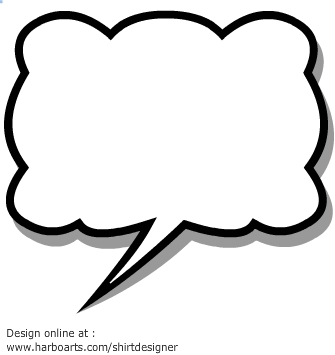 Download : Cloud speech bubble - Vector Graphic