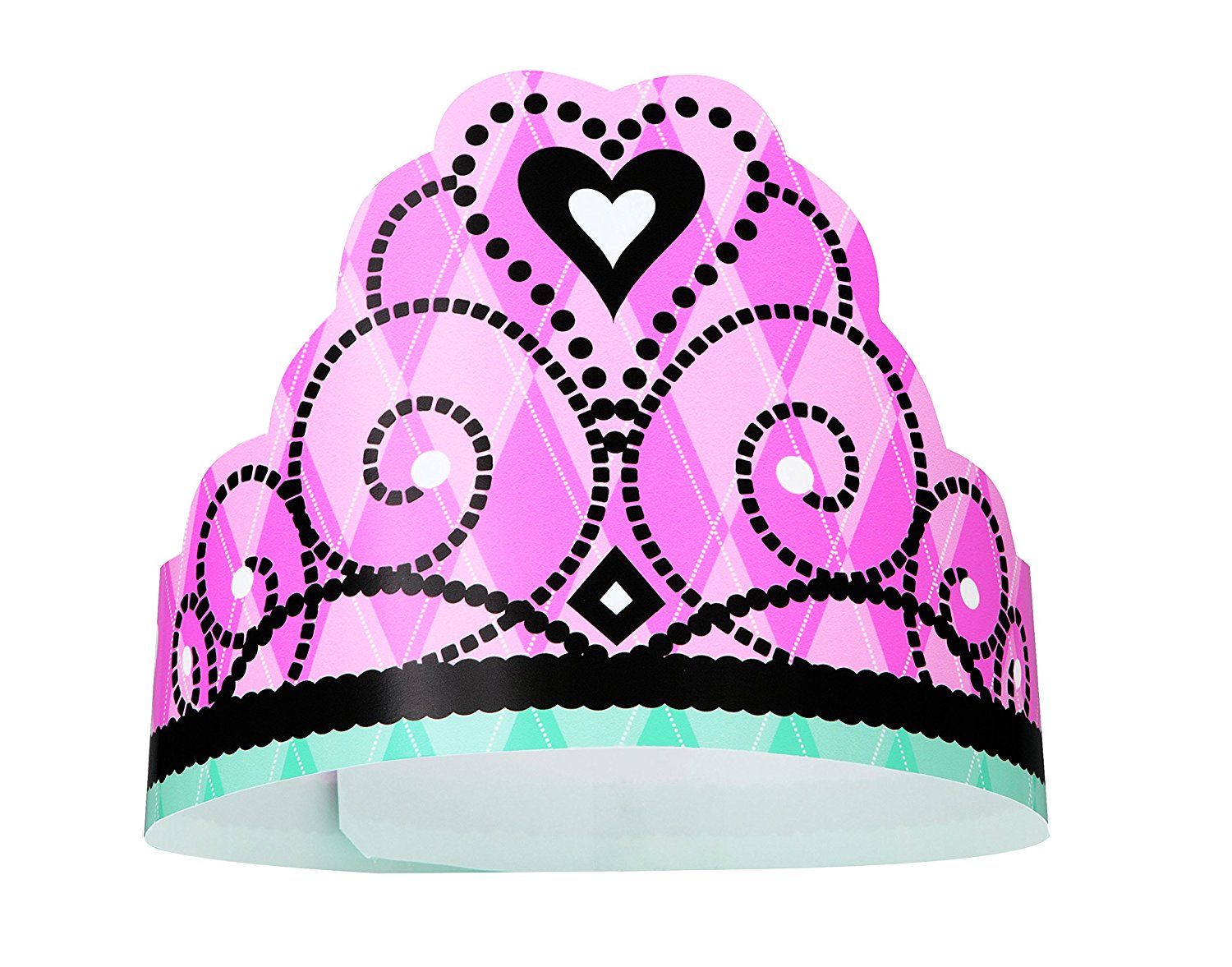 Amazon.com: Fairytale Princess Paper Tiara Party Favors, 6ct ...