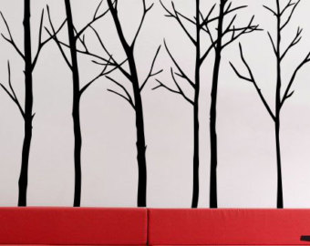 bare trees