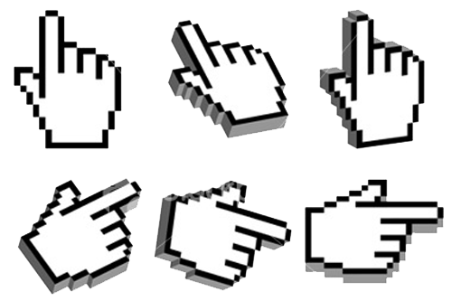 hand cursor animation
