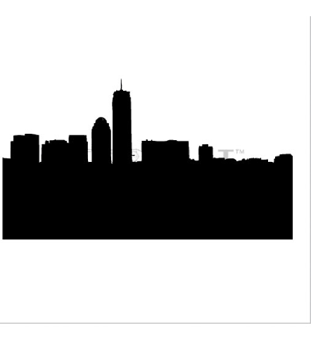 roiremoldtrig: new york skyline silhouette vector