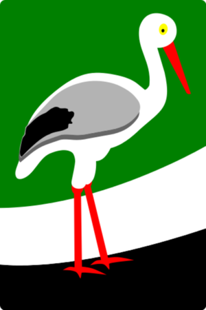 Stork - vector Clip Art