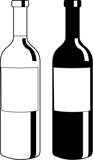 Free wine bottle clipart