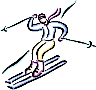 Skiis Clipart