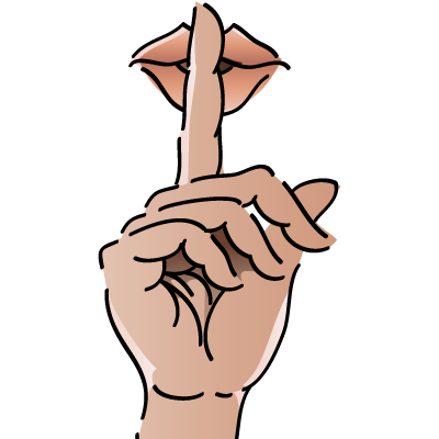 Shhh Clipart