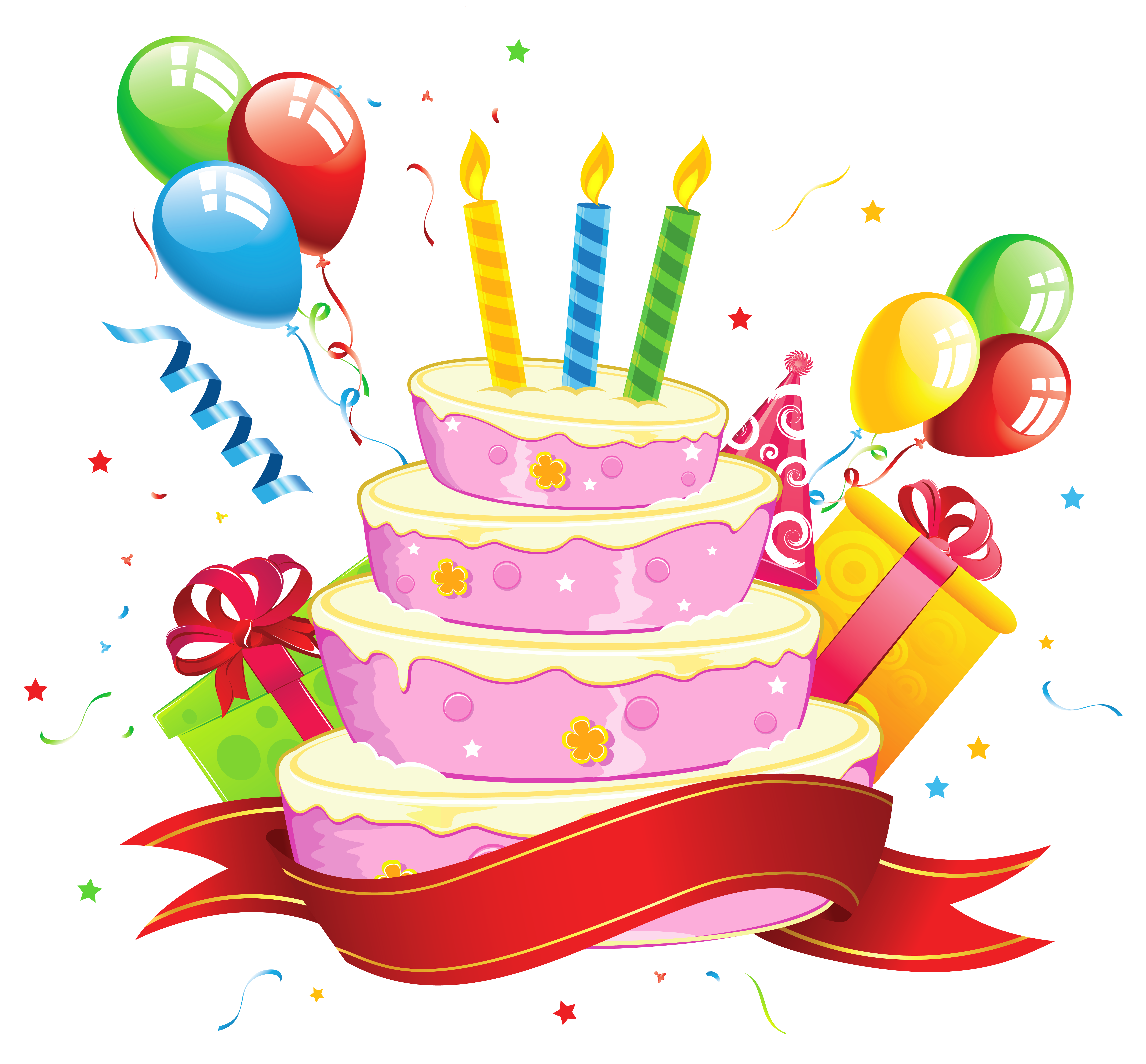 Birthday Cake Transparent Clipart