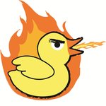 Fire Breathing Rubber Duckies | Wall