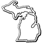 State Of Michigan Shape - ClipArt Best