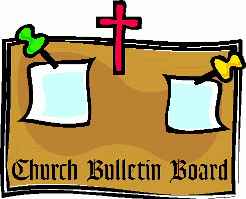 Bulletin Board Clip Art