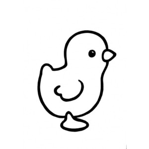 Chicken Outline coloring page | Super Coloring Pages | Chick ...