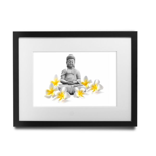 Buy Shaildha's Water Colour Painting Print Of Meditating Buddha ...