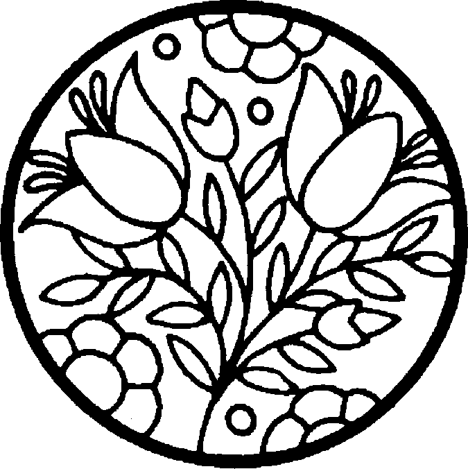 Coloring Pages Flower Patterns - High Quality Coloring Pages