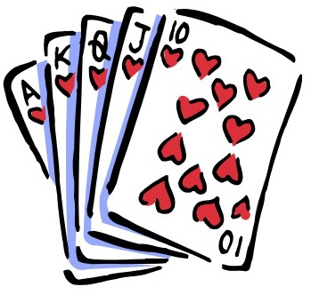 Playing Card Numbers Clipart