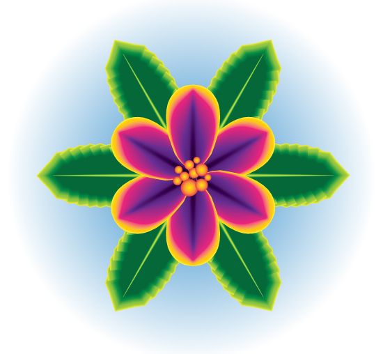 Create a One Stroke Tropical Flower Using Adobe Illustrator CS6