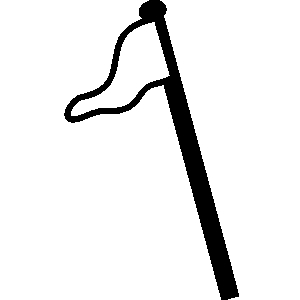 Golf Hole Flag Clipart