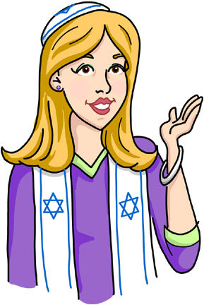 Jewish woman clipart