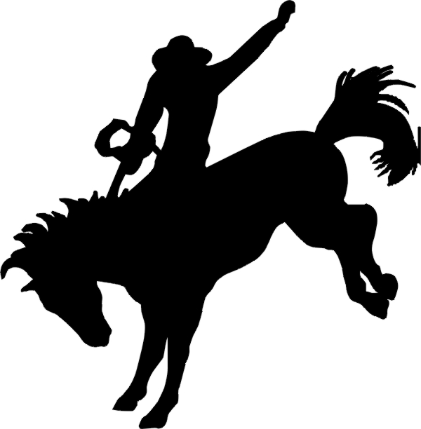 Bronc Horse Clipart