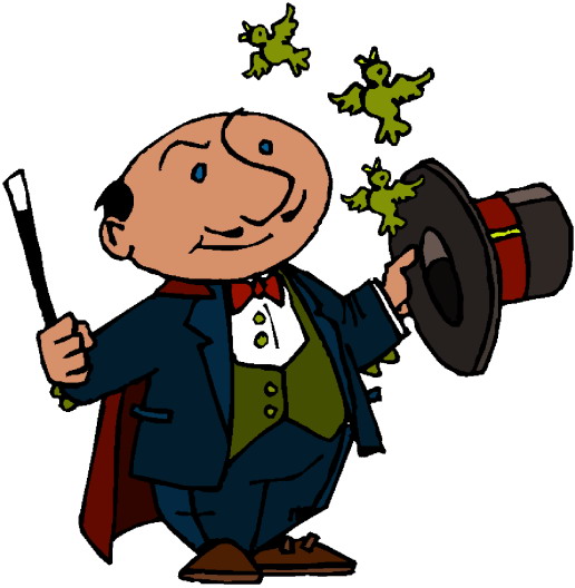 Clip Art - Clip art magic tricks 384257